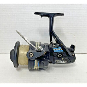 Large Black Vintage Daiwa AG2600X Spinning Reel